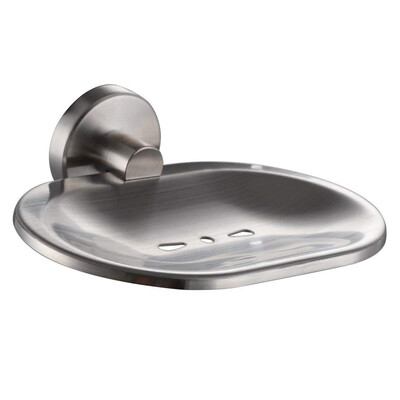 

UpperX Bathroom Stainless Steel Wall Mounted Soap Dish Brushed Nickel G1201