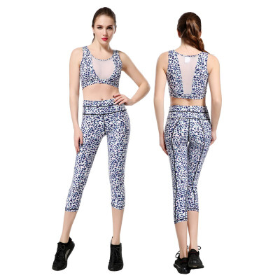 

sport Suit Gym 2 Pieces Women Yoga Set Sportwear Workout Fitness