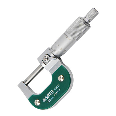 

SATA 91531 outer diameter micrometer 0-25mm
