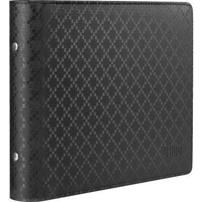 

Excellent&excellent UHOO 6854 loose leaf business card large capacity 800 smart black 1 bag business leather business card