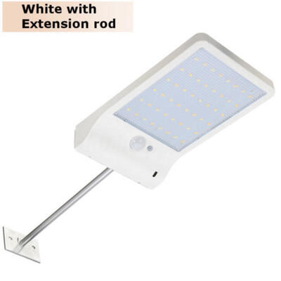 

48 LED Solar Power PIR Motion Sensor Garden Yard Wall Outdoor Street Light Lamp