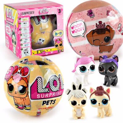 

LOL Surprise Dolls Ball Unpacking Action Figures Pets Doll Anime Toys For Children Funny Doll For Kids Gift