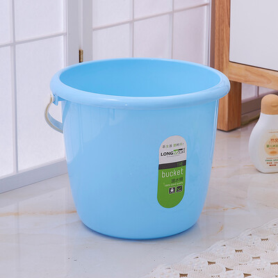 

Long Shida LONGSTAR thick plastic durable buckets 12L large capacity foot barrels barrels LJ-0159 blue