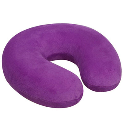 

Yinglite Memory Foam Travel Neck Pillow U Shape 30×30×10cm Ortho Therapy Neck Support Pillow with Velour Cover