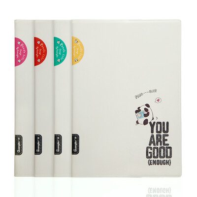 

Guangbo GuangBo notebook child 64 B5 waterproof jacket this notebook panda pattern random HGB01514