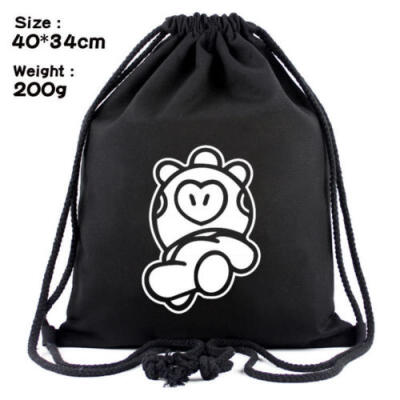 

KPOP Bangtan Boys BTS BT21 TATA COOKY CHIMMY RJ Drawstring Bag Backpack Rucksack