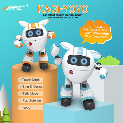 

JJRC R14 RC Robot for Kids Enlighten Intelligent Educational Smart Toy with Wings Sings Dances Tells Stories&Scientific Knowl