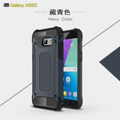 

Fivice Samsung Galaxy A5 2017A520 case Luxury Silicone Diamond Armor PC Hard Shell Phone Case