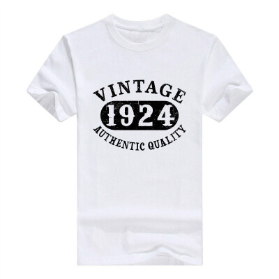 

1924 Vintage 94 Years Old 94th B-Day Birthday Gift Mens T-Shirt