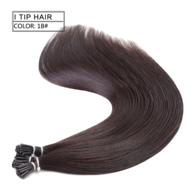 

Amazing Star Straight Brazilian Human Hair Fusion Hair I Tip in Hair Extensions Human Hair Weave 18" Soft&Bouncy