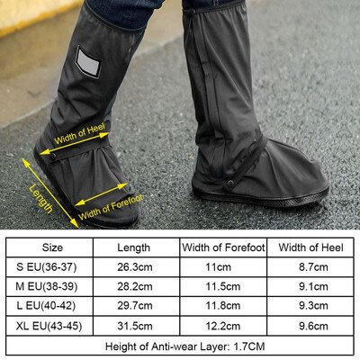

Retail&wholesale With Relectors Waterproof reusable Motorcycle Cycling Bike Rain Boot Shoes Covers for Men Women Bike Overshoe