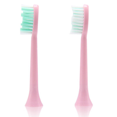

Aiyabrush ZR501 / ZR101 intelligent acoustic electric toothbrush adult universal standard toothbrush head 2 pink