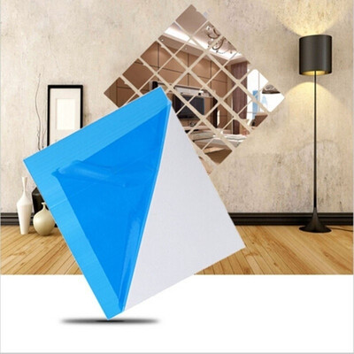 

6912Pcs 3D Mirror Wall Sticker DIY Self-adhesive High Definition Like Real Mirror Removable Bathroom Home Decor
