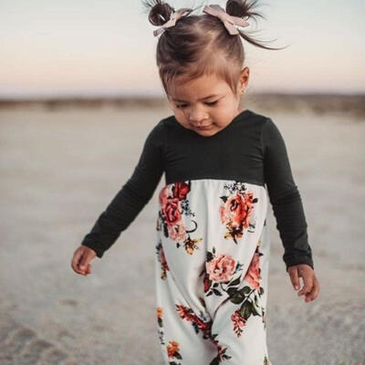 

Cute Newborn Infant Baby Girls Floral Romper Bodysuit Jumpsuit Clothes Outfits