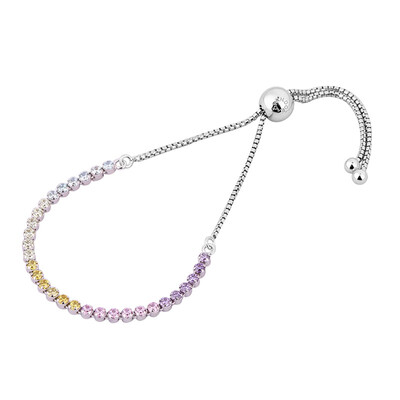 

PANDORA Colorful Shining Bracelet 925 Silver Jewelry 590524PCZMX 2
