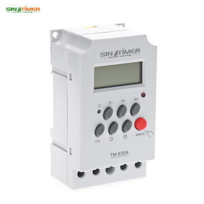 

SINOTIMER 12V DC Input LCD Digital Programmable Time Switch Timer Control
