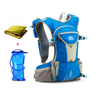 

Outdoor Sports Backpack Shoulder Belt Bag for Biking Cycling Traveling Camping Hiking Hydration Bladder 2L Emergency Blanket