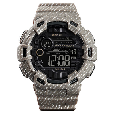 

SKMEI 1472 Analog Digital Watch Luminous Outdoor Sport Watch Men Digital Watch 5Bar Waterproof Alarm Clock Cowboy Military Fashion
