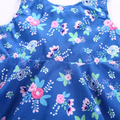 

Toddler Kids Baby Girls Flower Party Dress Princess Tutu Dresses Clothes Summer