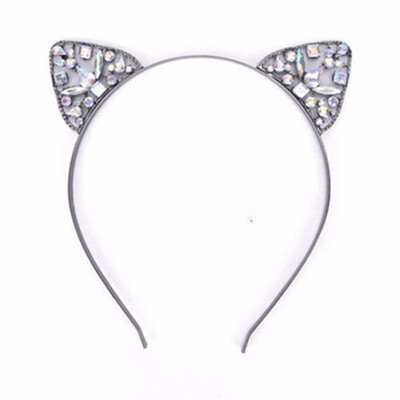 

Outdoor Cat Ears Hair Hoop Headband for Women Girls