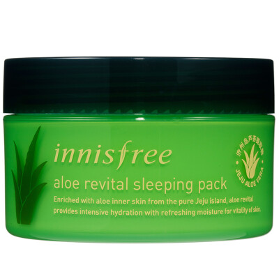 

Innisfree Innisfree Jeju Алоэ Успокаивающий ночь Хван живая маска 100мл