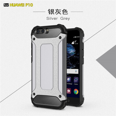 

Fivice Huawei P10 case Luxury Silicone Diamond Armor PC Hard Shell Phone Case