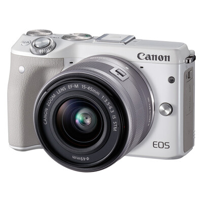 

Canon EOS M3 EF-M 15-45mm f 35-63 IS STM miniature single electric machine white light compact wide angle