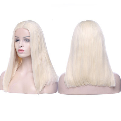 

Real Thick Brazilian Lace Front Hair Wig Heat Resistant Long Wigs Pink Gray