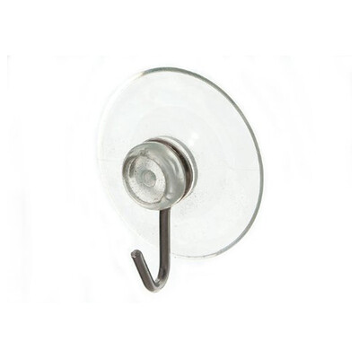 

UpperX suction sucker window hooks clear wire hook 32MM pack of 10