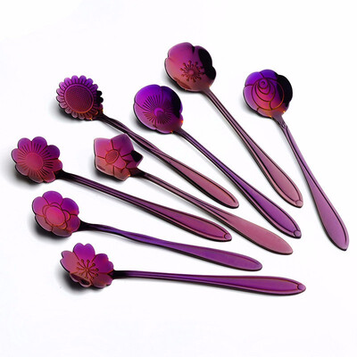 

Outdoor Flower Spoons Stainless Steel Set of 8