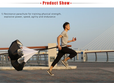 

Resistance Adjustable Speed Drills Training 18lbs Resistance Parachute Umbrella Running Chute Soccer Football Training Power Tool