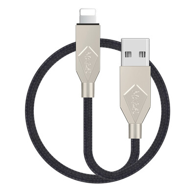 

MiGueR 328FT1M Lightning Sync Charging Cable Data Nylon Braided Cord Charger Cable for iPhone