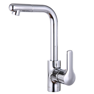 

JIUOO 32124-2051B1-Z single handle hot&cold water basin faucet can be rotated