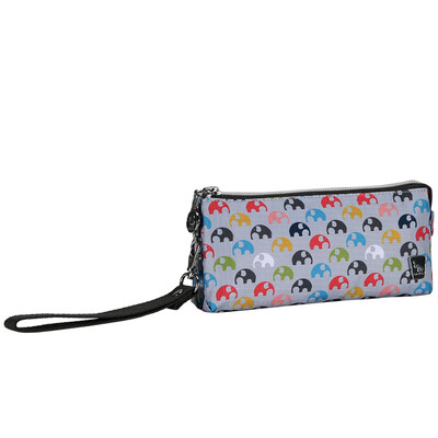 

Aihua OIWAS handbags fashion wallet hand bag purse OCQ1611 small elephant flower
