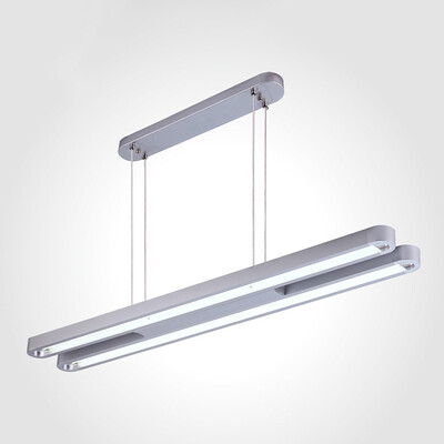 

Baycheer HL487096 Commerical Office Lighting 36W 2700K-7000K Warm White 2 Light Silver Finish