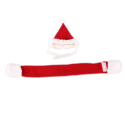 

XMAS ELK HAT WITH CHRISTMAS FANCY COSTUME ACCESSORY SANTAS HELPER PIXIE PARTY