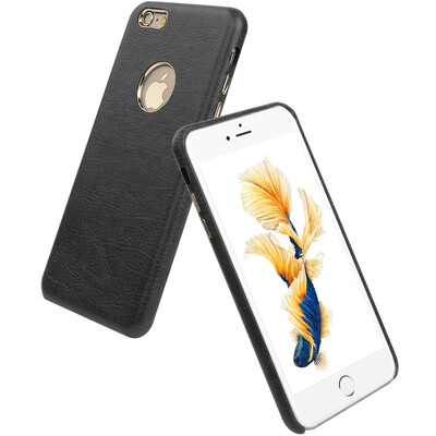 

ESCASE Mobile Shell Apple iPhone6s plus Mobile Phone Cases Simulation Leather Drop protection shell Metal Keys For iPhone 6s 55 Inch Mobile Phones Gentleman Black