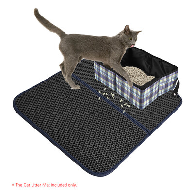 

Premium Cat Litter Trapper Mat Pad Larger Honeycomb with Waterproof Base Layer EVA Foam Rubber 72 55cm 28 22in
