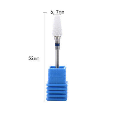 

Ceramic Nail Drill Bits Gel Pedicure Manicure Rotary Burr Removal Polishing Tool