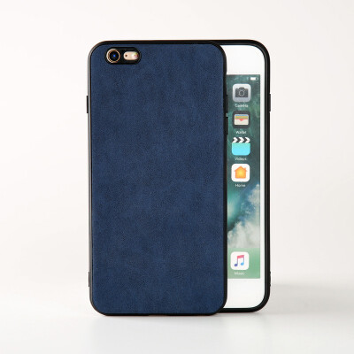 

Phone Cases For iPhone X Xs Max Cover Retro PU Leather Soft TPU Silicone Case For iPhone 6 6S Plus 7 8 Plus 7p 8p Shell