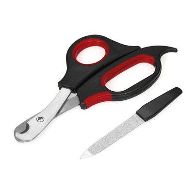 

2pcsset Pet Nail Clipper Set Little Pet Manicures Set Round Head Scissors Nice Nail Clippers with Nail File