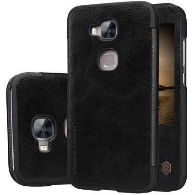

MOONCASE Huawei G8 Дело , [амортизирующим] Ультра тонкий премиум флип кожаный чехол для Huawei G7 Plus / G8 / Maimang 4 Книга Стиль