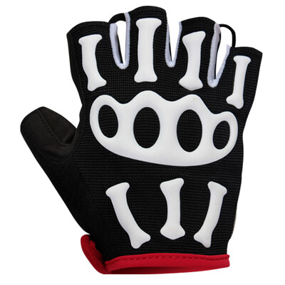 

Sparket COOL006 Knee Knee Gloves Skull Gloves Bikes Gloves White XL XL