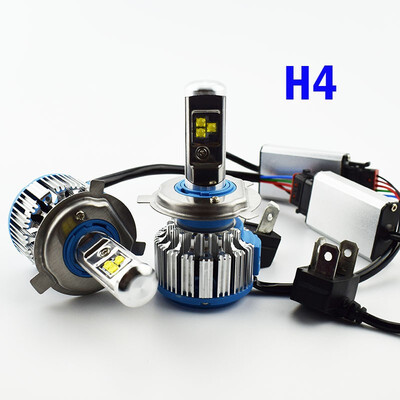 

1Pair 12v 80W Car Headlights Bulb auxiliary driving head lamp H1 LED high bright H4 led H7 H11 H13 9004 Spotlight Auto fog Light