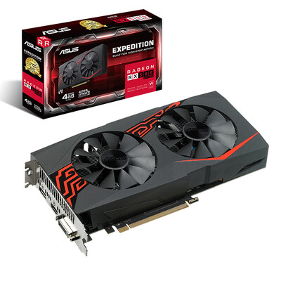 

ASUS EX-RX580 2048SP-4G graphics card AMD game graphics card