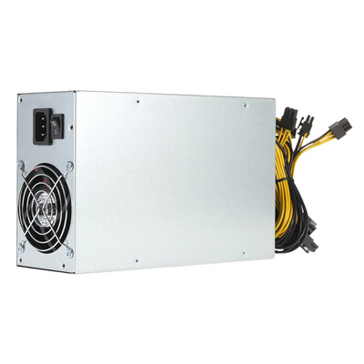 

1800W Switching Server Power Supply 90 High Efficiency Professional Mining Machine Power Source for Ethereum S9 S7 L3 Rig Mining