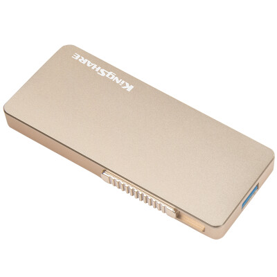 

Ким Сунг (Kingshare) T5 серия портативного мобильного 120G Solid State Drive Золотой (KS-T5120G)