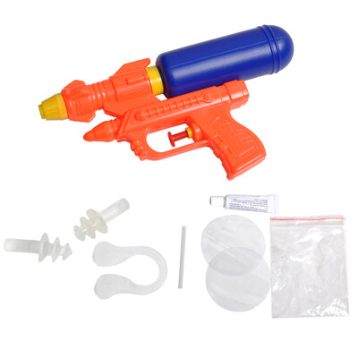 

TaTanice diving accessories (nose clip earbuds. Toy water gun. Repair package) gift package