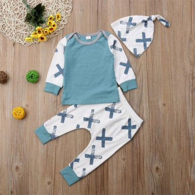 

3pcs Newborn Infant Baby Girl Outfits Clothes Romper Bodysuit Pants Leggings Set