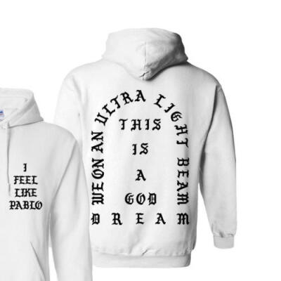 

US STOCK The Life Of Pablo TLOP I Feel Like Pablo Sweatshirt Kanye West Hoodies